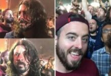 The legendary Dave Grohl surprises Metallica fans