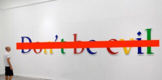 Google’s motto “Don’t be evil” no longer applies