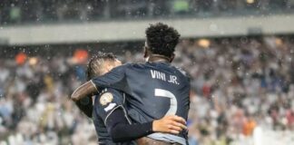 Vinicius Junior was spotted making a shocking threat to Xabi Alonso