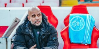 Guardiola has the bathroom scale ready when the Manchester City players return from the Christmas break