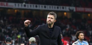 One of Carrick’s competitors for the United job “crosses himself off the list”