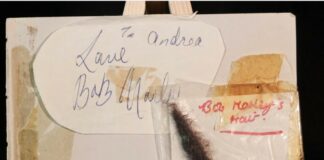 Bob Marley’s hair is sold at auction – the reggae icon was also completely football-crazy