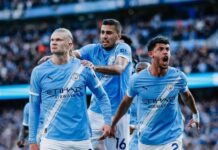 Guardiola defends the wild celebrations of Haaland and the City players