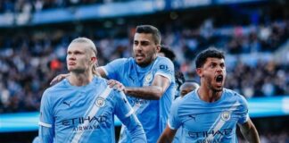 Guardiola defends the wild celebrations of Haaland and the City players