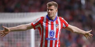 Atletico coach Simeone “misses” badly at Sørloth
