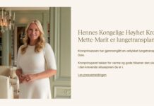 Crown Princess Mette-Marit has undergone a successful lung transplant