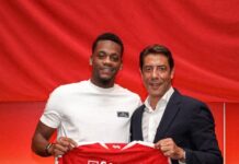 Benfica have signed former Premier League star Jhon Duran