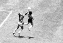 Diego Maradona’s “Hand of God” ball sold for millions at auction