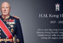 King Harald has died