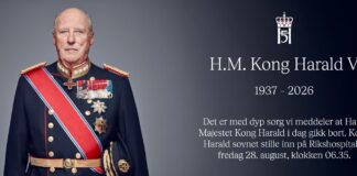 King Harald has died